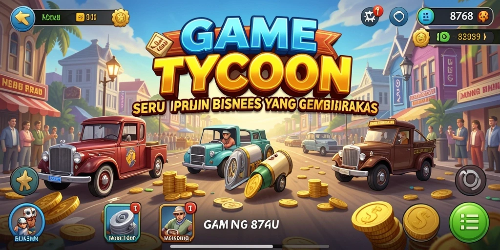Tampilan gameplay menarik dalam game Tycoon 8768.