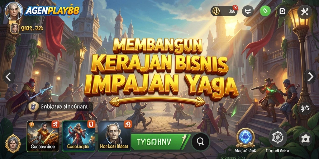 Gameplay Tycoon yang seru dan menantang di AGENPLAY88.