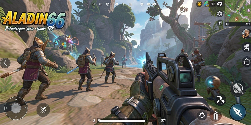 Gameplay seru ALADIN66 dengan aksi tembak-menembak yang mendebarkan.