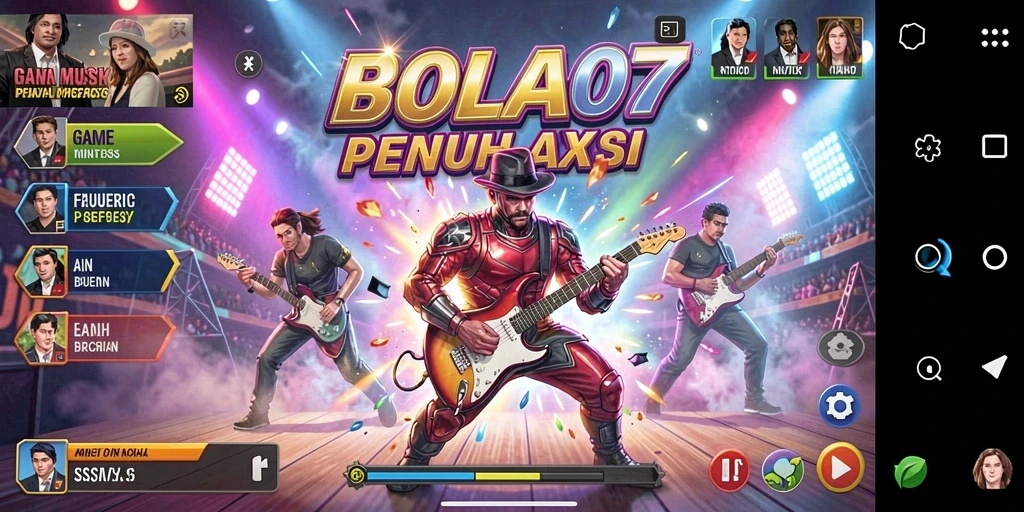 Tampilan gameplay BOLA07 yang menarik dan interaktif.