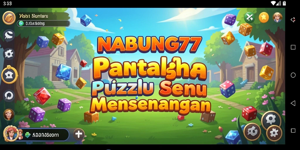 Tampilan gameplay <strong>NABUNG77</strong> yang menyenangkan dengan puzzle menarik.