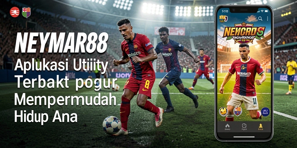Tampilan antarmuka intuitif aplikasi Utility NEYMAR88 yang memudahkan pengguna.