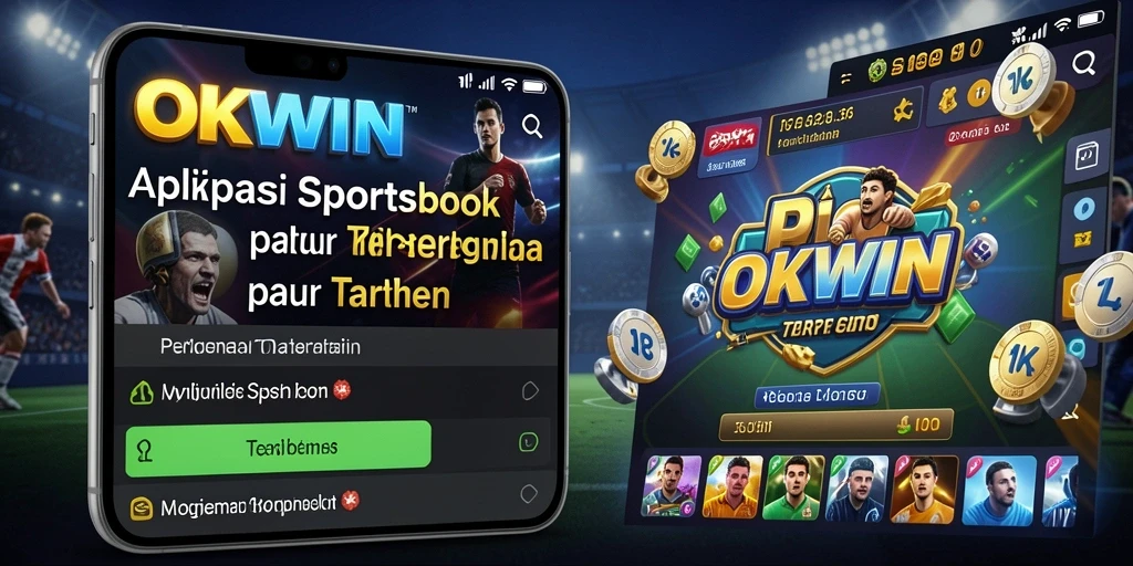 Tampilan gameplay OKWIN yang menarik dengan berbagai pilihan taruhan.