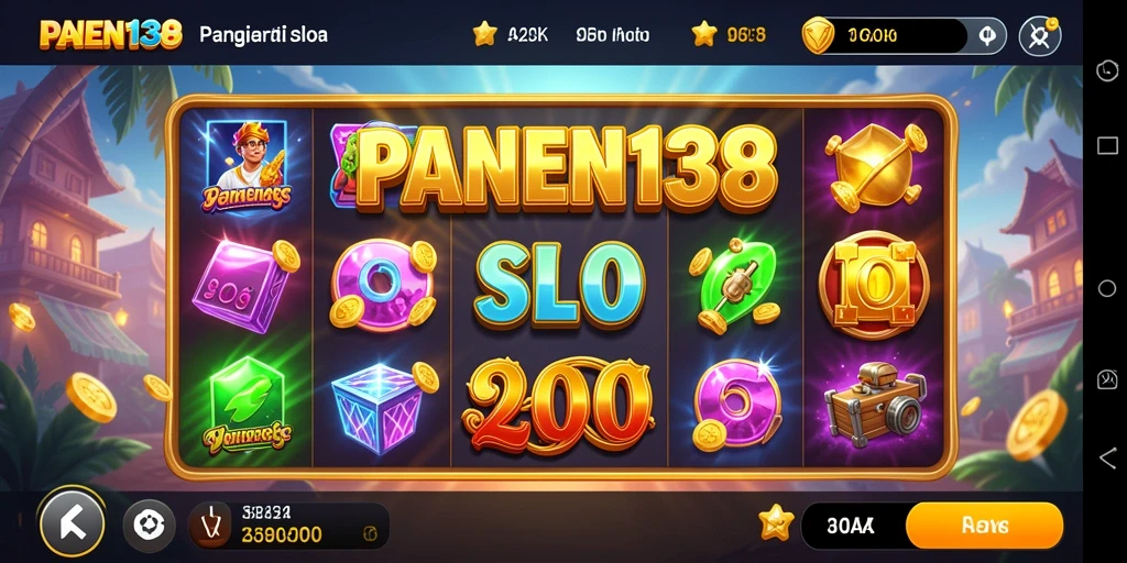 Screenshot menampilkan gameplay slot yang menarik dan grafis memukau.