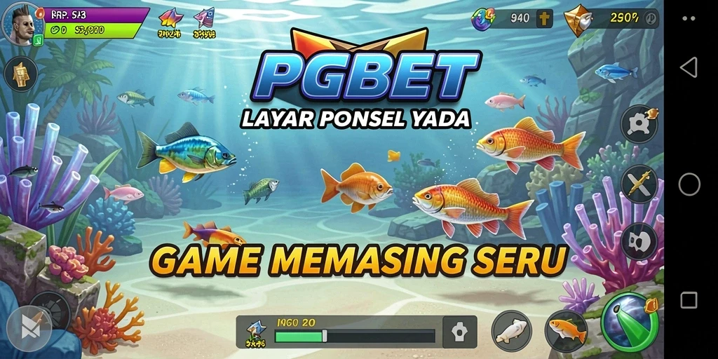 Screenshot gameplay PGBET dengan aksi memancing yang seru.