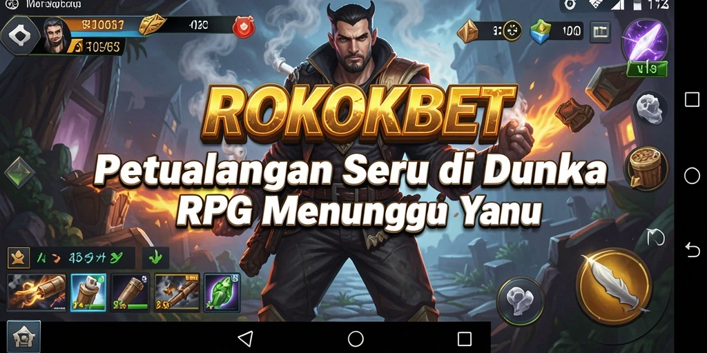Menampilkan gameplay RPG yang menegangkan di ROKOKBET.
