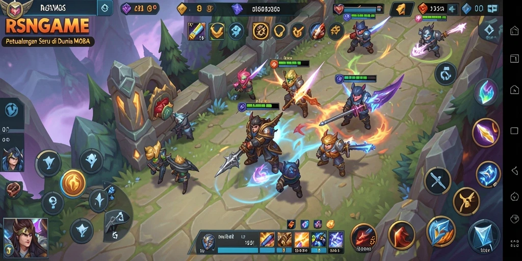 Tampilan gameplay RSNGAME yang menarik dan dinamis.