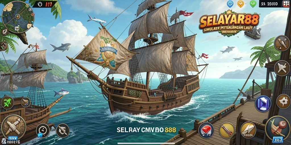 Gameplay SELAYAR88 yang seru dan menantang dalam simulasi laut.
